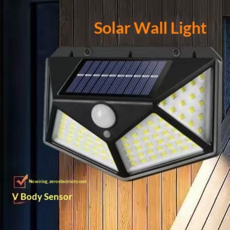 Motion Sensor Outdoor - Multifunktionale Solarlampe für den Außenbereich, Gartendekoration,