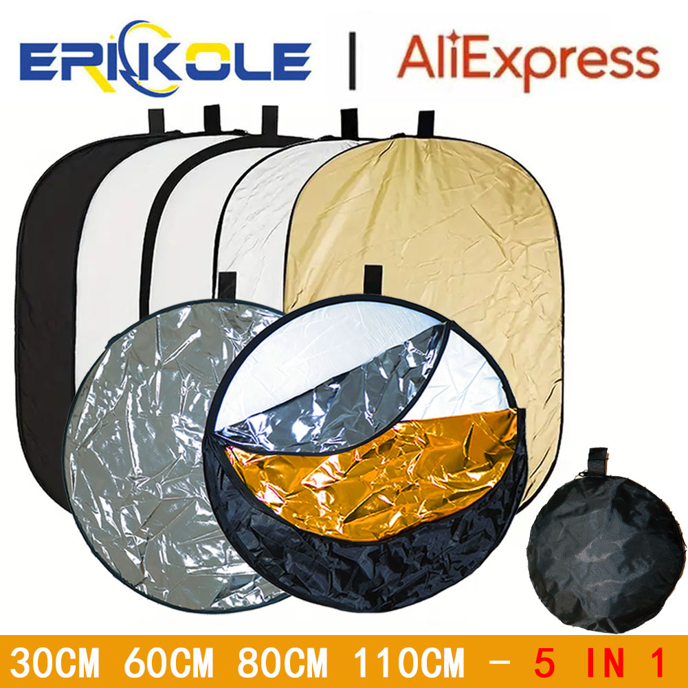 Outdoor Lighting Kit Photography - ERIKOLE 5-in-1-Fotografie-Reflektor-Set – 30 60 80