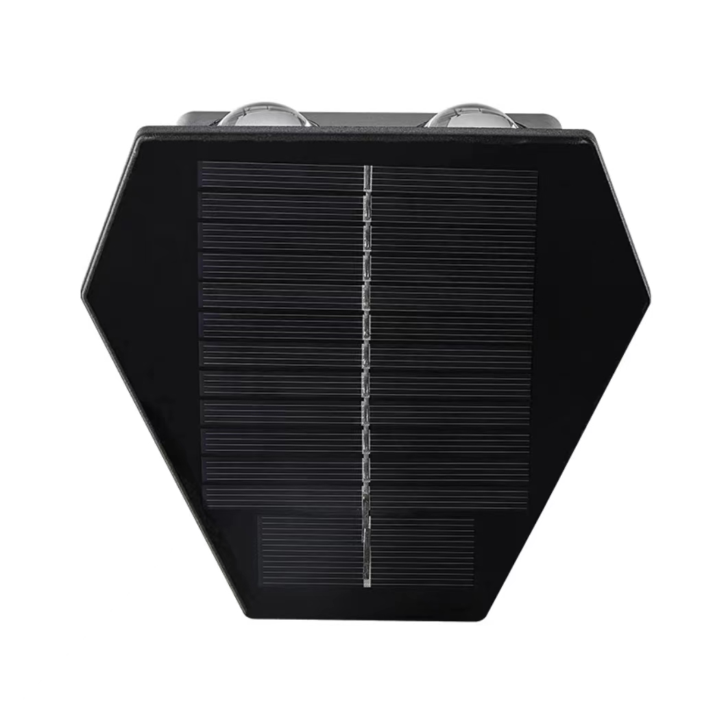 Outdoor Lighting Lux - Wasserdichte Außen-Garten-Dekorative Umweltfreundliche Beleuchtung Solarbetriebene Wandmontierte