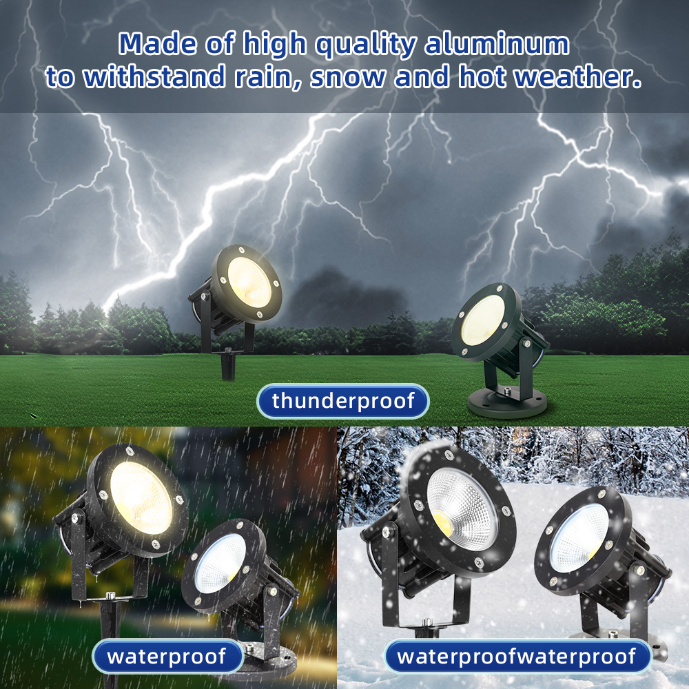 Outdoor Lighting Types - LED GU10 Gartenbeleuchtung Rasenlampe Außen Wasserdichte