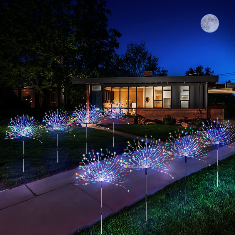 Outdoor Lighting Ground - Solar Feuerwerk Lichter Im Freien Wasserdichte