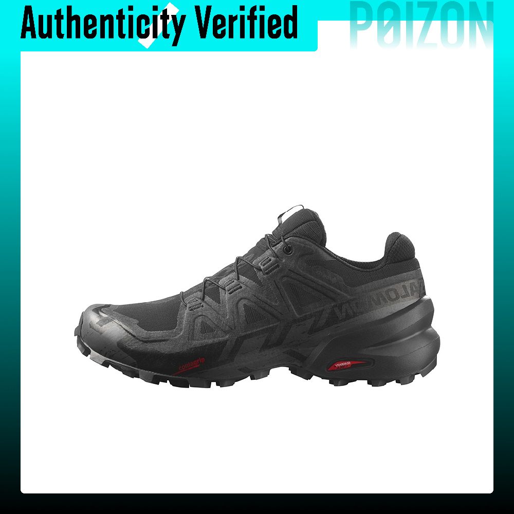 Salomon Shoes Speedcross 6 - SALOMON Speedcross 6 Trail-Laufschuhe Herren Schwarz