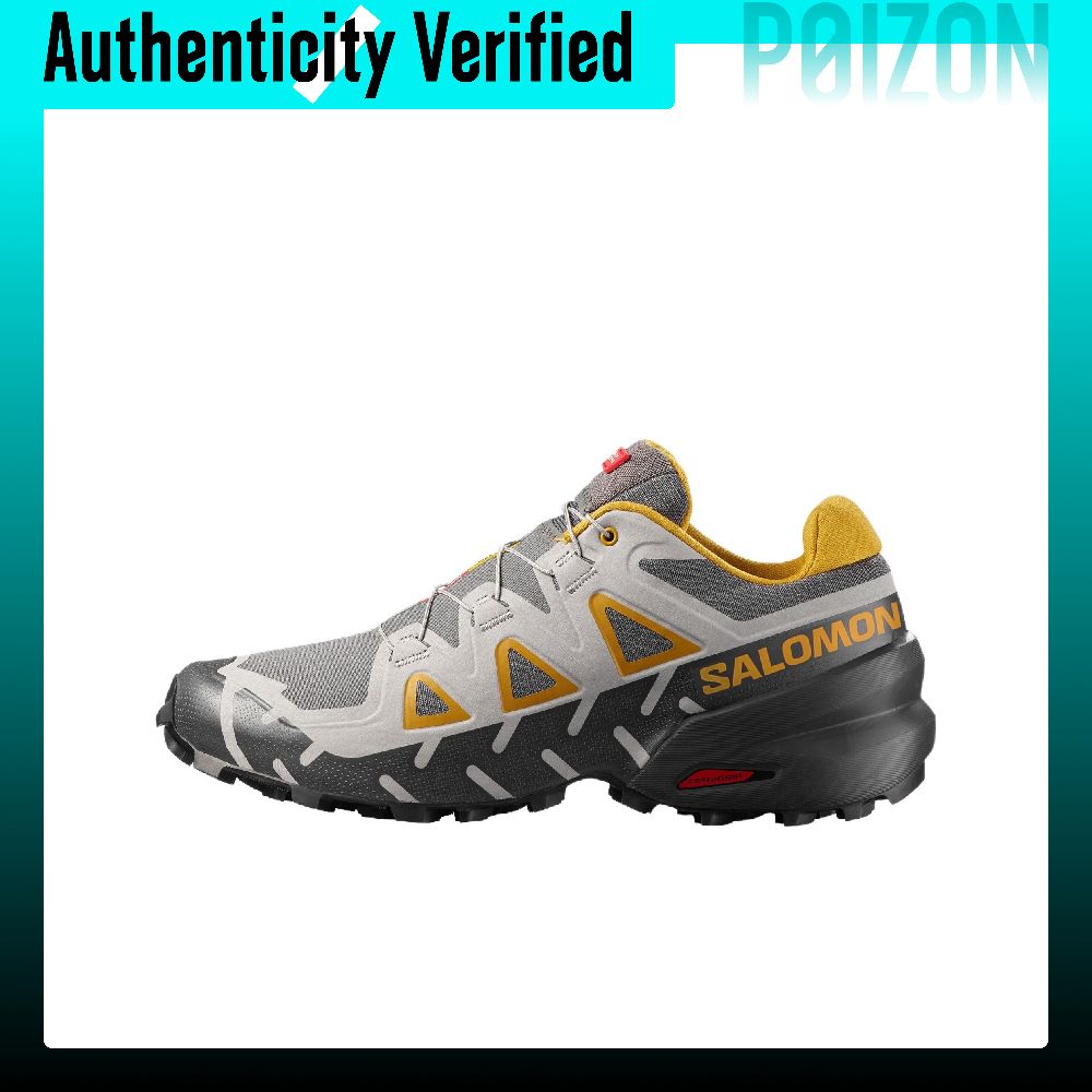 Salomon Shoes Speedcross 6 - SALOMON Speedcross 6 Trail-Laufschuhe Unisex Grau