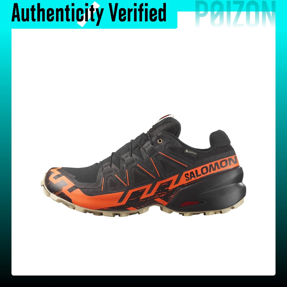 Salomon Shoes Speedcross 6 - SALOMON Speedcross 6 Trail-Laufschuhe Unisex Schwarz