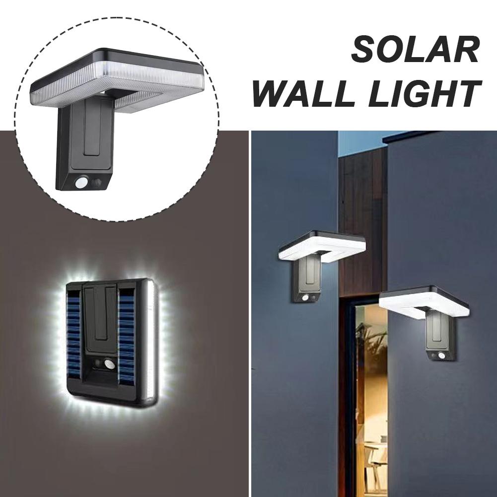 Motion Sensor Outdoor - Faltbare LED-Leuchte 120 ° Solarleuchte mit