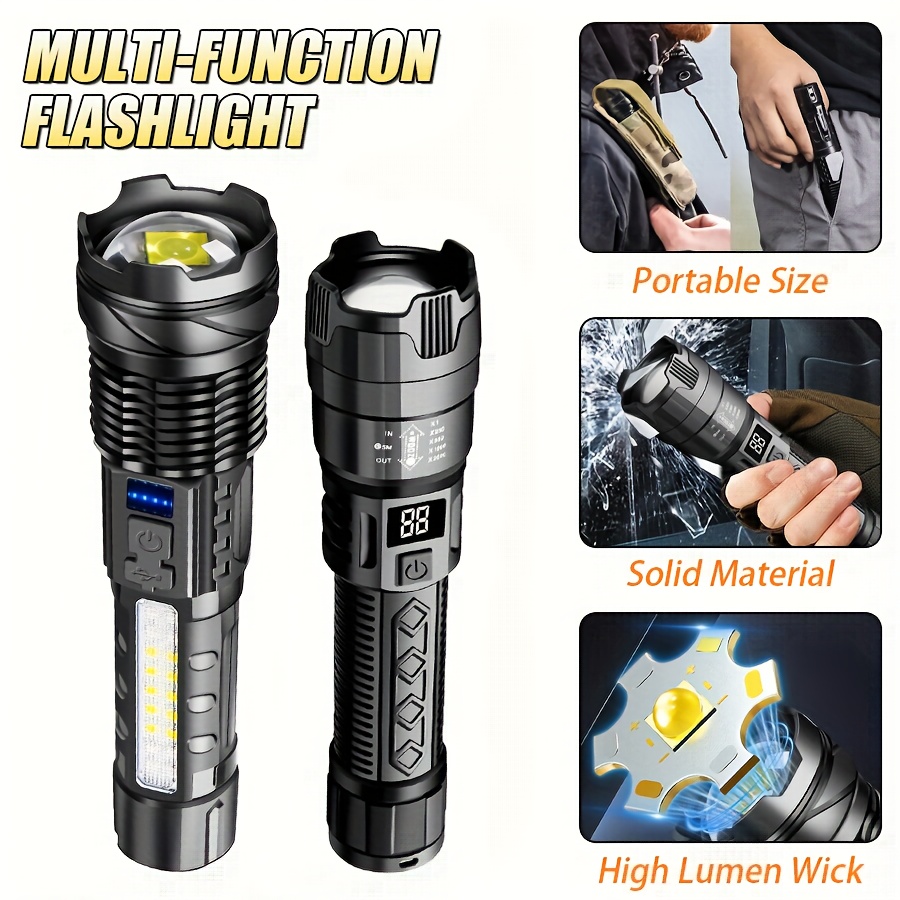 Outdoor Lighting Types - 1000LM Ultra Helle LED Taschenlampe Typ-C