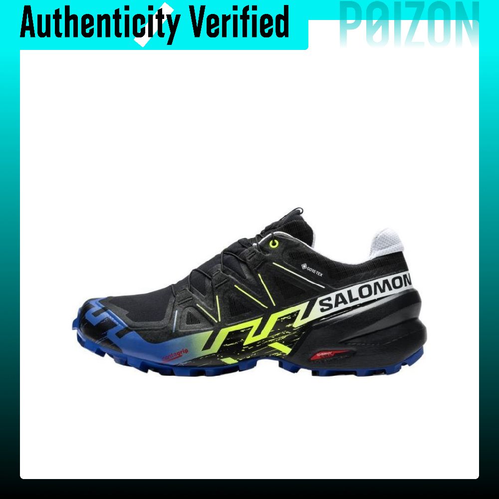 Salomon Shoes Speedcross 6 - SALOMON Speedcross 6 Trail-Laufschuhe Herren Schwarz