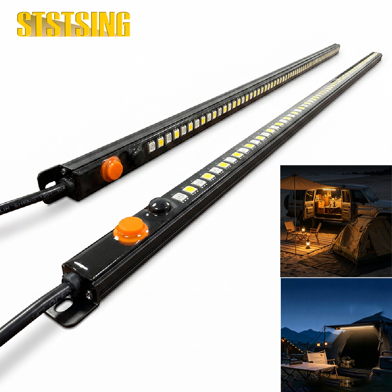 Outdoor Lighting Nearby - 1 Stück 12V Outdoor Camping LED-Lichtleiste,