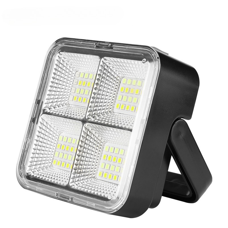 Outdoor Lighting Vendors - VOLODYMYR Straßenverkäufer-Licht, wiederaufladbar, Flutlicht, tragbare Außenbeleuchtung,