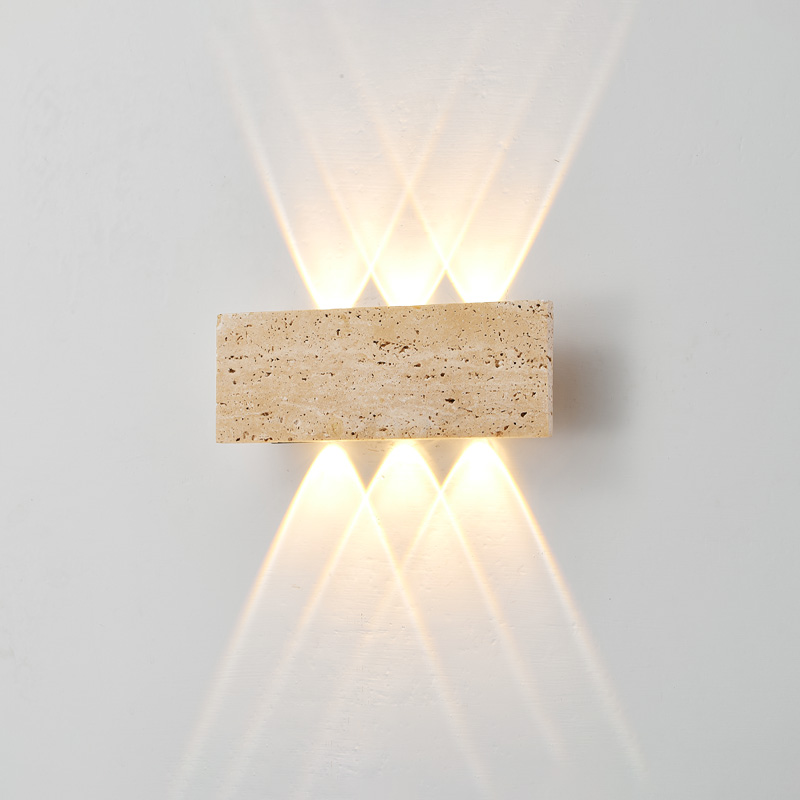 Outdoor Lighting Lux - Wabi-sabi LED Wandleuchte Gartenleuchte Stein IP65