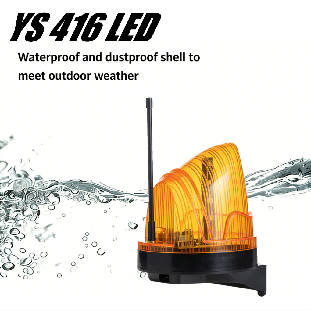Outdoor Lighting Beacon - Universelle 12V/220V LED-Blitzwarnleuchte für den Außenbereich,