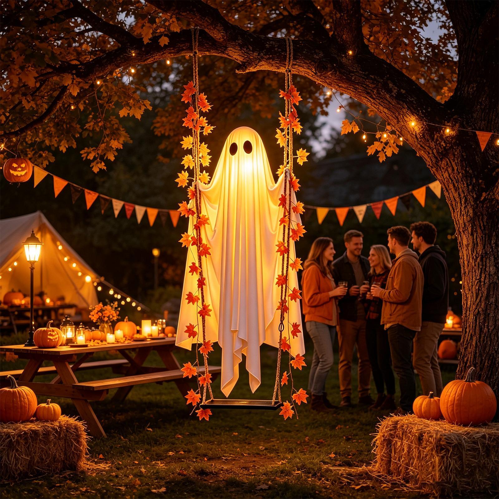 Schwingende Geister-Lichterket – Outdoor Lighting Front Yard Bewertung und Preis