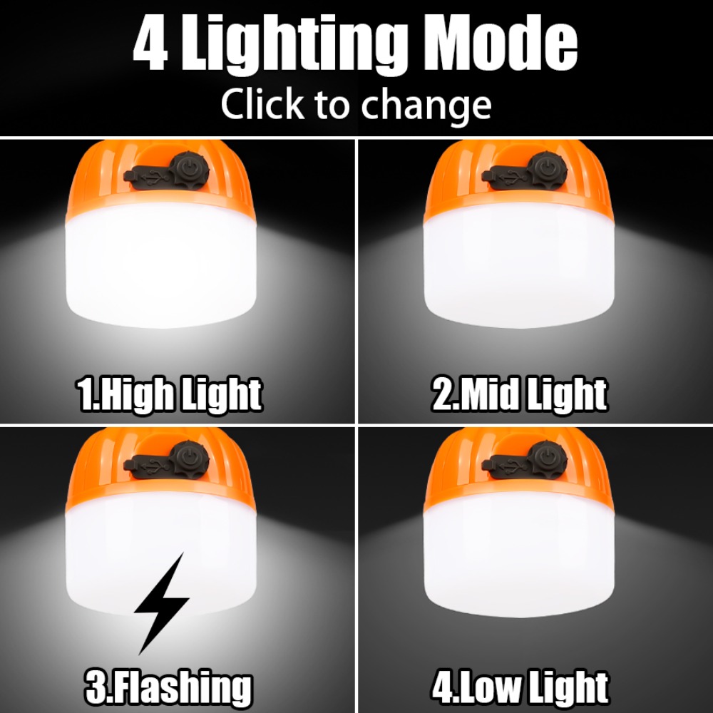 Tragbare Mini-Campinglampe mit – Outdoor Lighting Hooks Bewertung und Preis