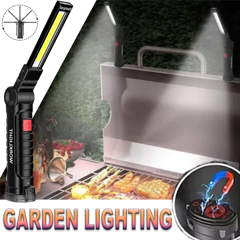 Tragbare LED-Taschenlampe mit  – Outdoor Lighting Setup Bewertung und Preis