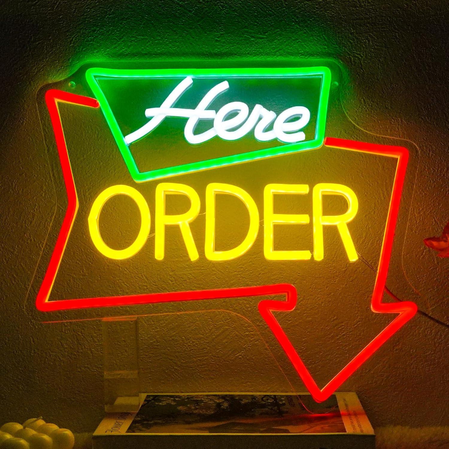 Hier Bestellen Neon-Schild Dim – Outdoor Lighting Restaurant Bewertung und Preis