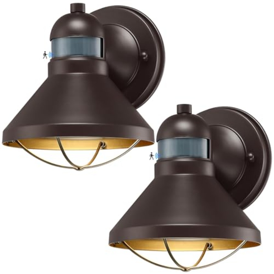 2er-Pack Bewegungssensor Außen – Wall Lighting Outdoor Bewertung und Preis