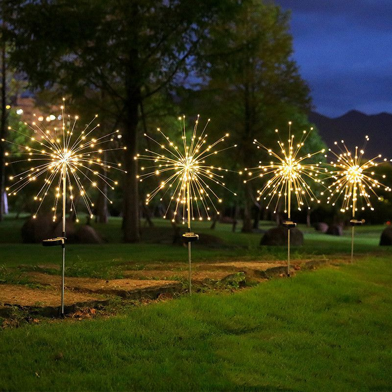 Solar Feuerwerk Lichter Im Fre – Outdoor Lighting Ground Bewertung und Preis