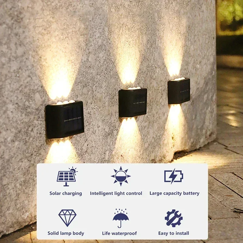 COB Solar-Wandleuchte für Auße – Wall Lighting Outdoor Bewertung und Preis