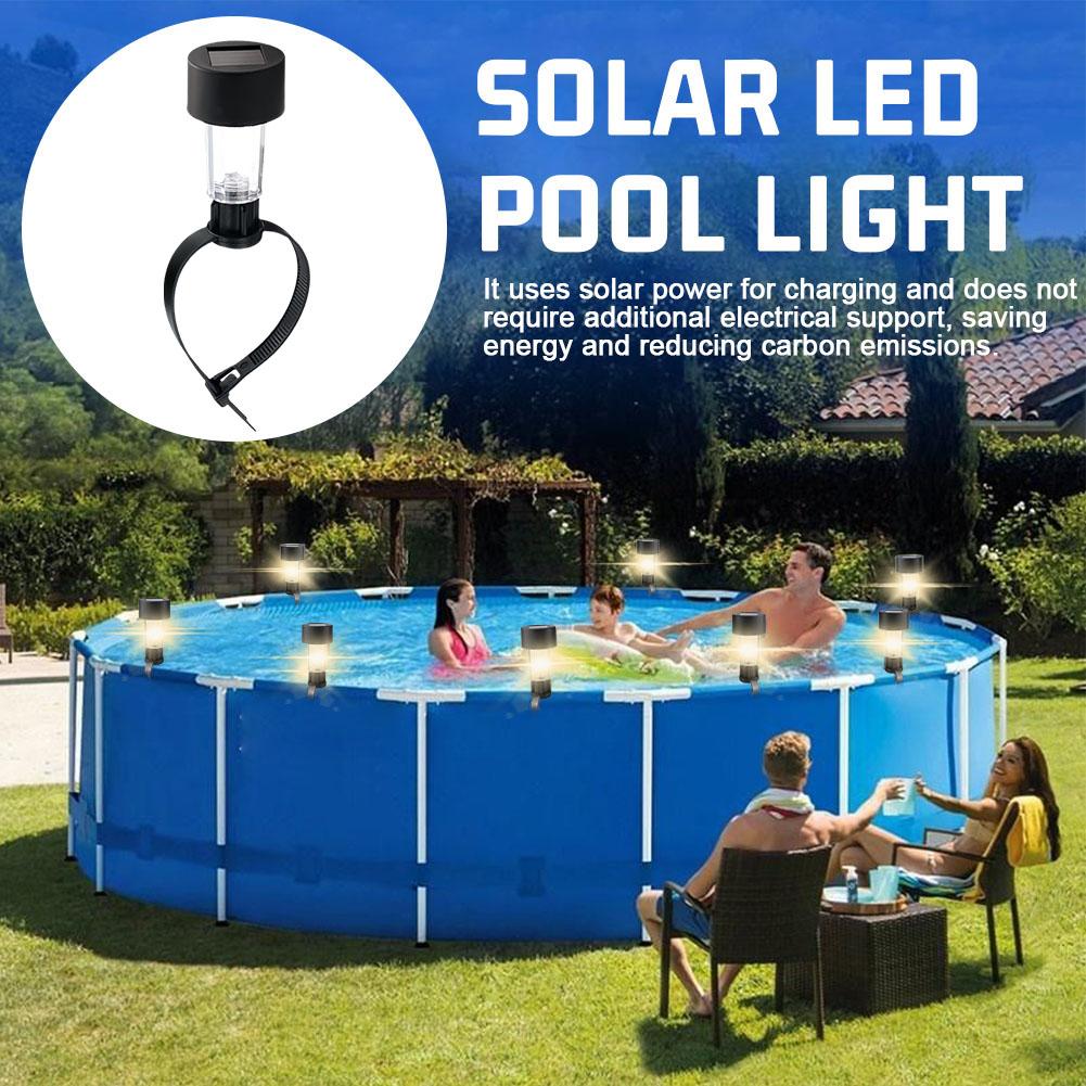 Solarbetriebene LED-Poolbeleuc – Outdoor Lighting Ground Bewertung und Preis