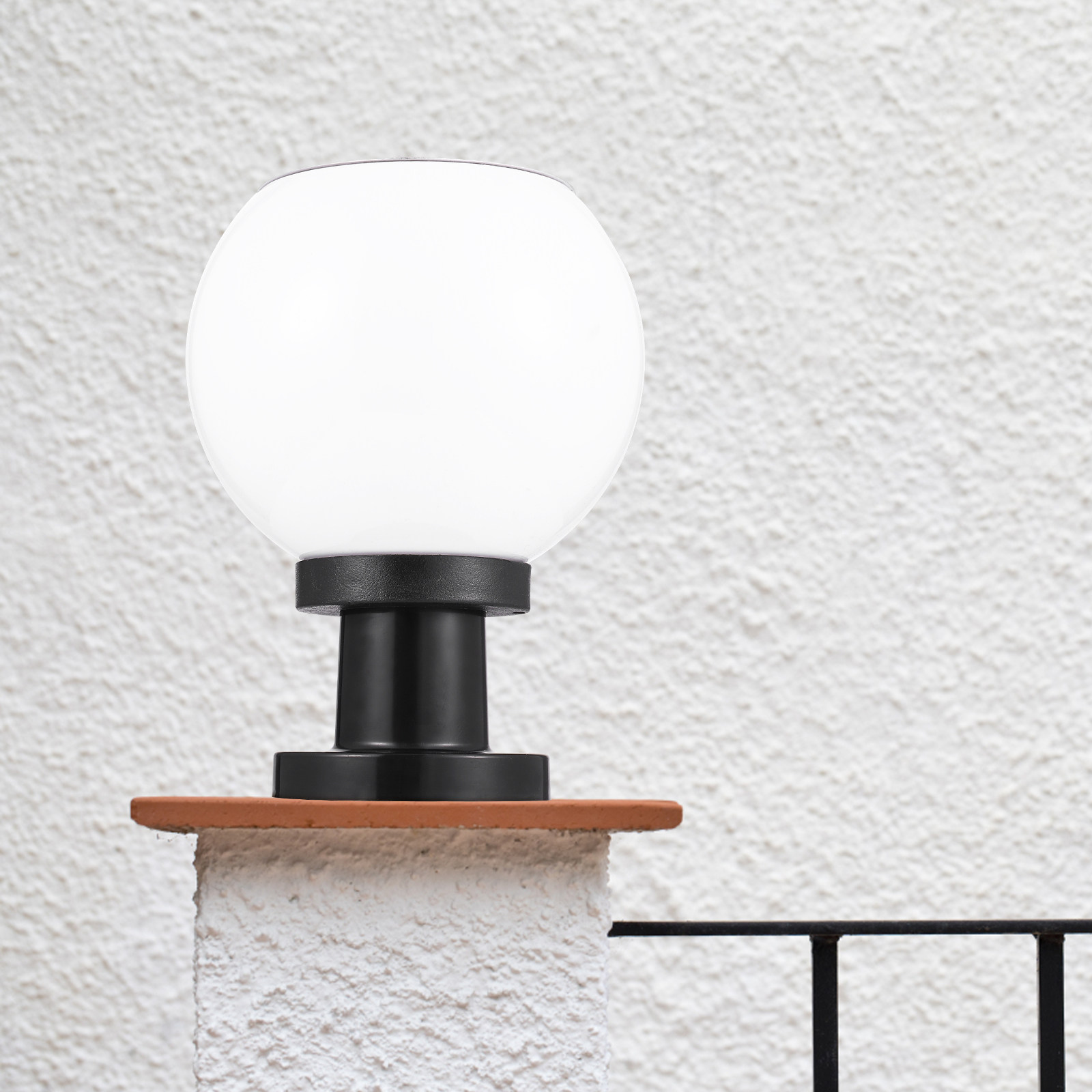 1 Solarbetriebene Runde LED-Wa – Wall Lighting Outdoor Bewertung und Preis