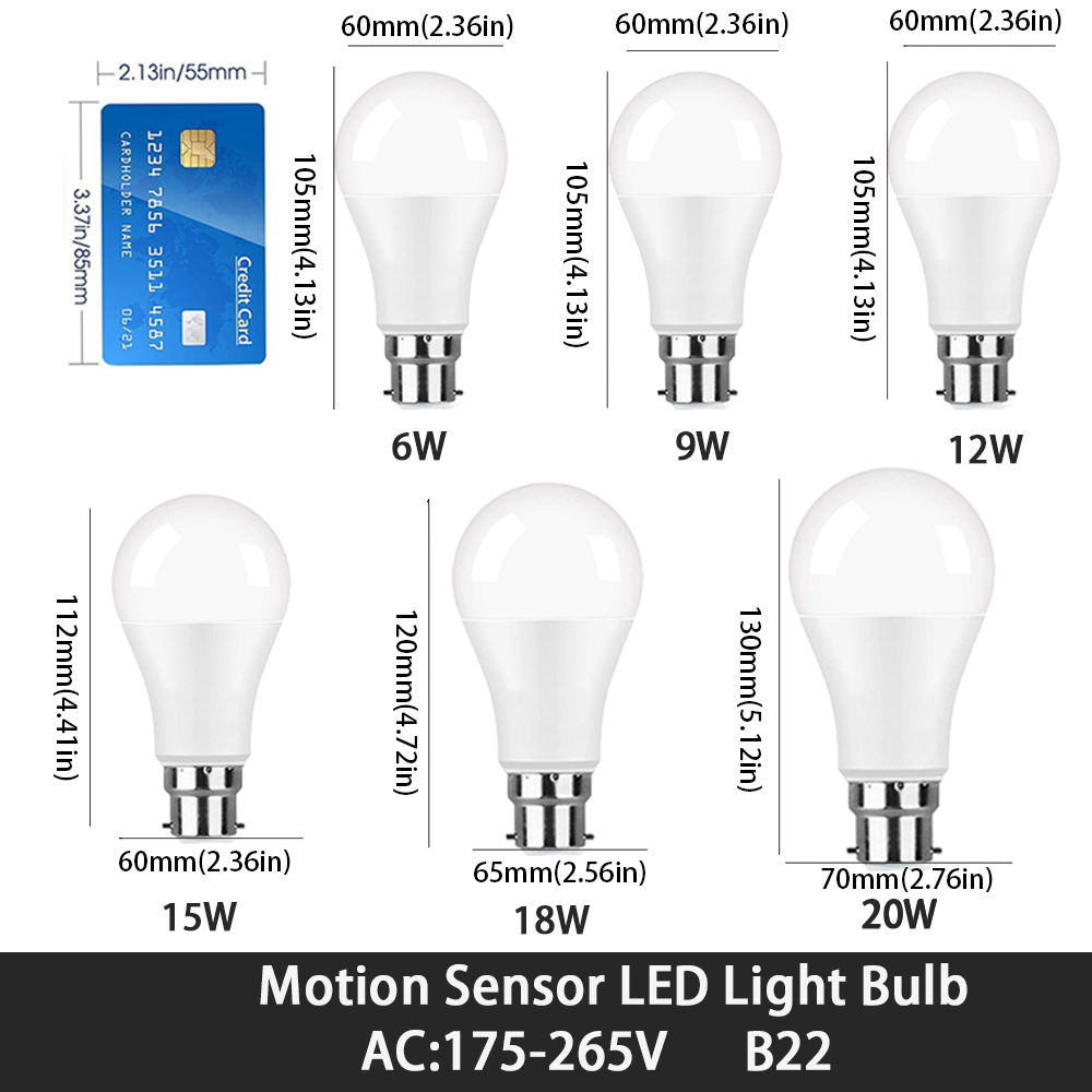 1pc Radar Motion Sensor Glühbi – Dusk To Dawn Bulb Bewertung und Preis