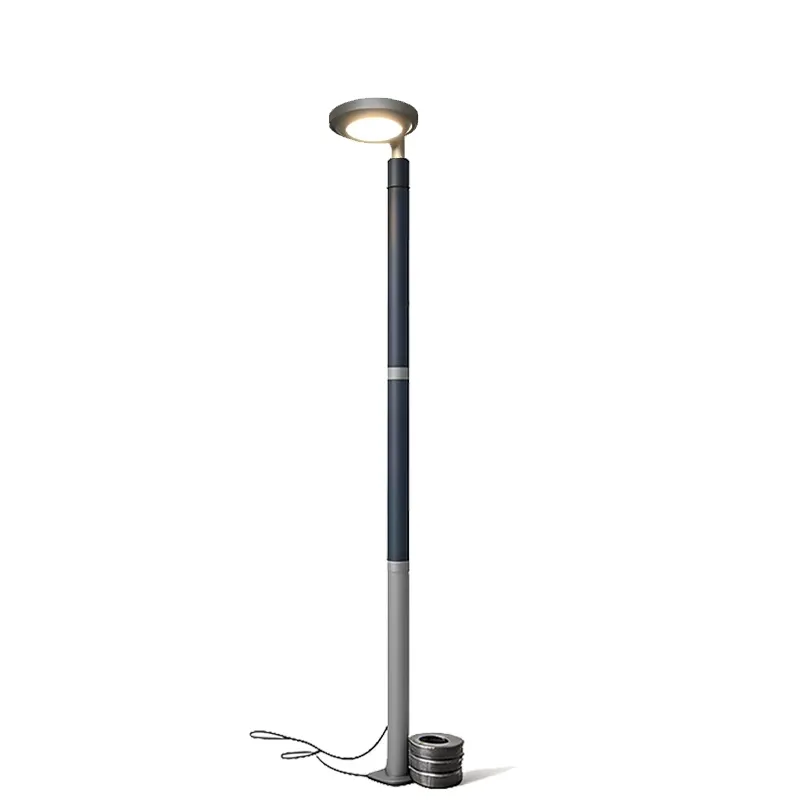 LED-Gartenlampe mit Stahlmast, – Outdoor Lighting Poles Bewertung und Preis