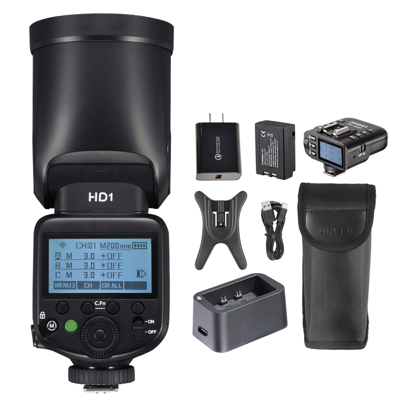 JINBEI HD-1 Kamera-Blitzlicht  – Outdoor Lighting Kit Photography Bewertung und Preis