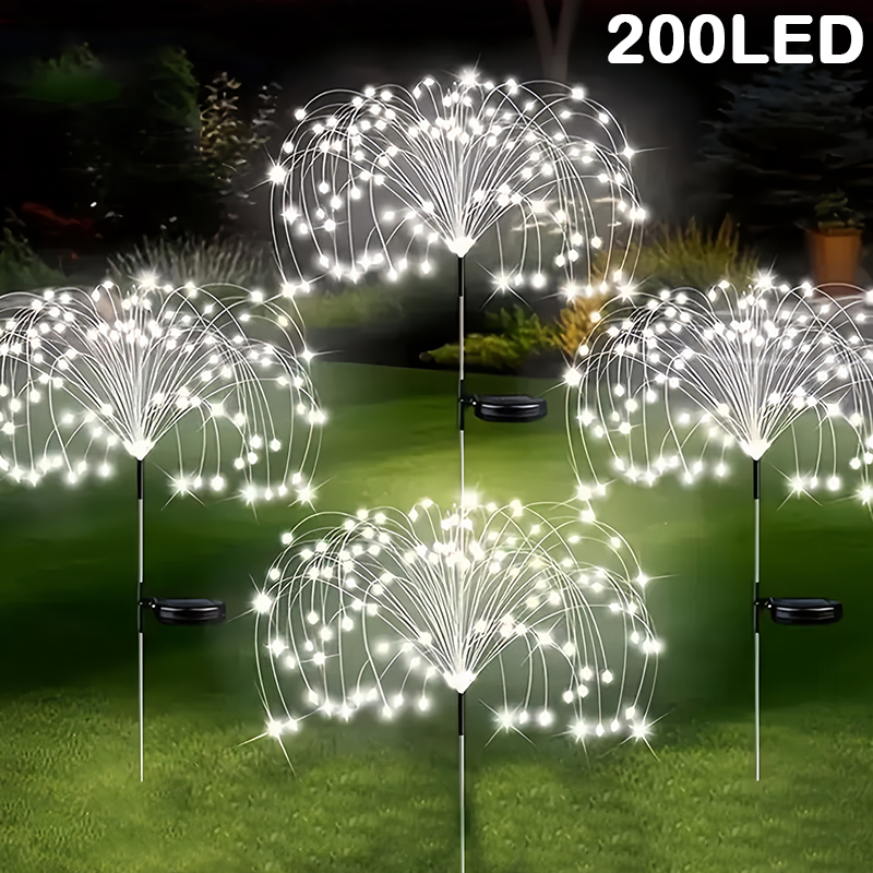200LED Solar Feuerwerk Lampe O – Wired Pathway Light Bewertung und Preis