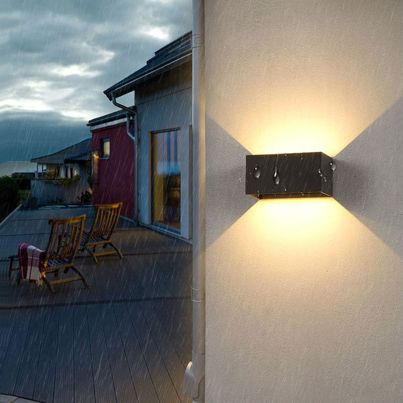 12W LED Up Down Außen-/Innenwa – Outdoor Yard Lighting Fixtures Bewertung und Preis