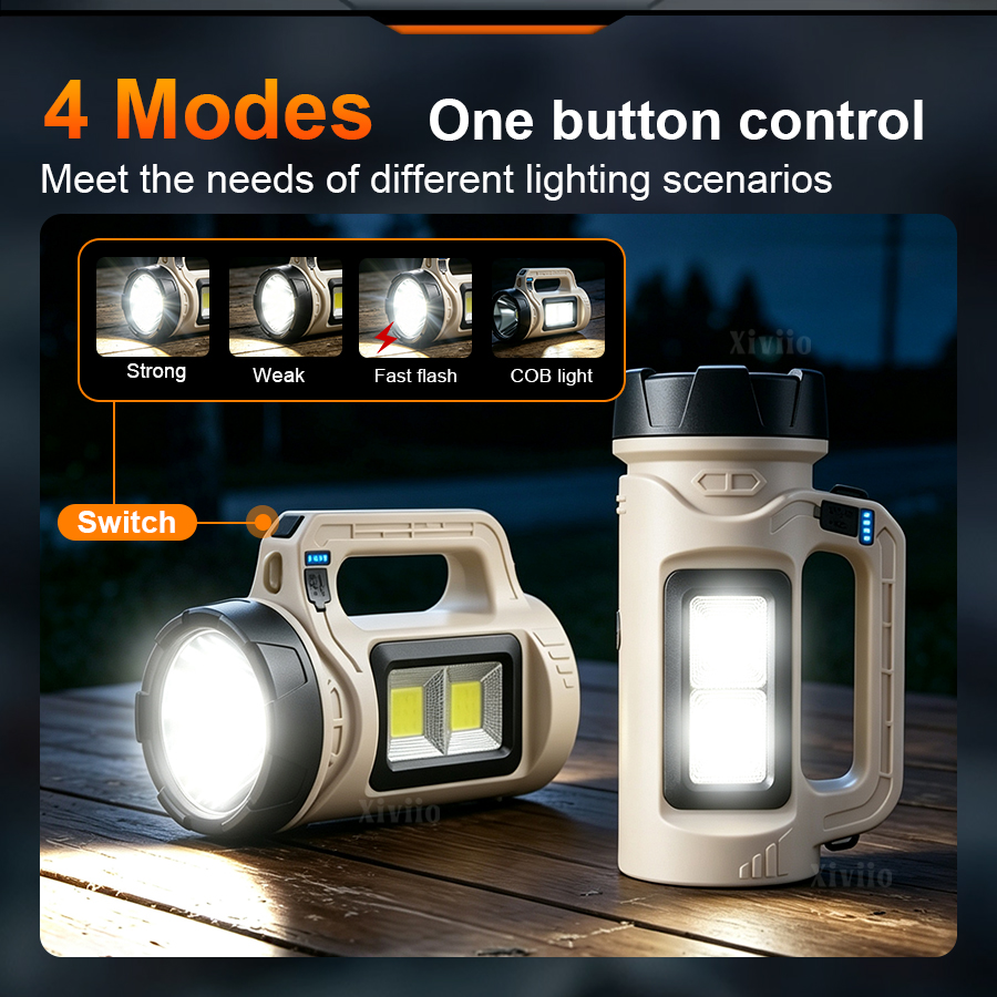 مصباح LED محمول متعدد المشاهد  – Outdoor Lighting Setup Bewertung und Preis