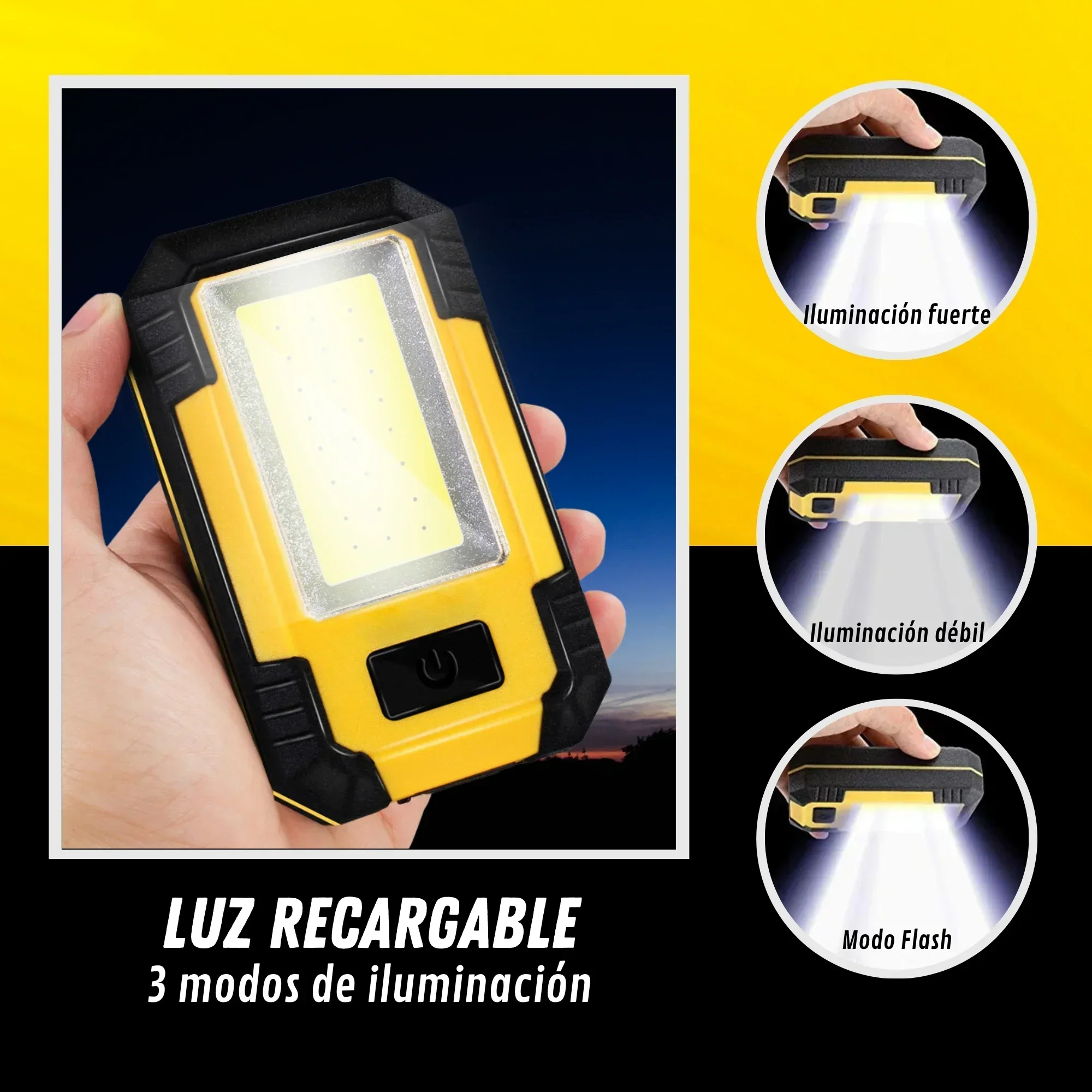 Wiederaufladbare 4000mAh Arbei – Outdoor Lighting Hooks Bewertung und Preis