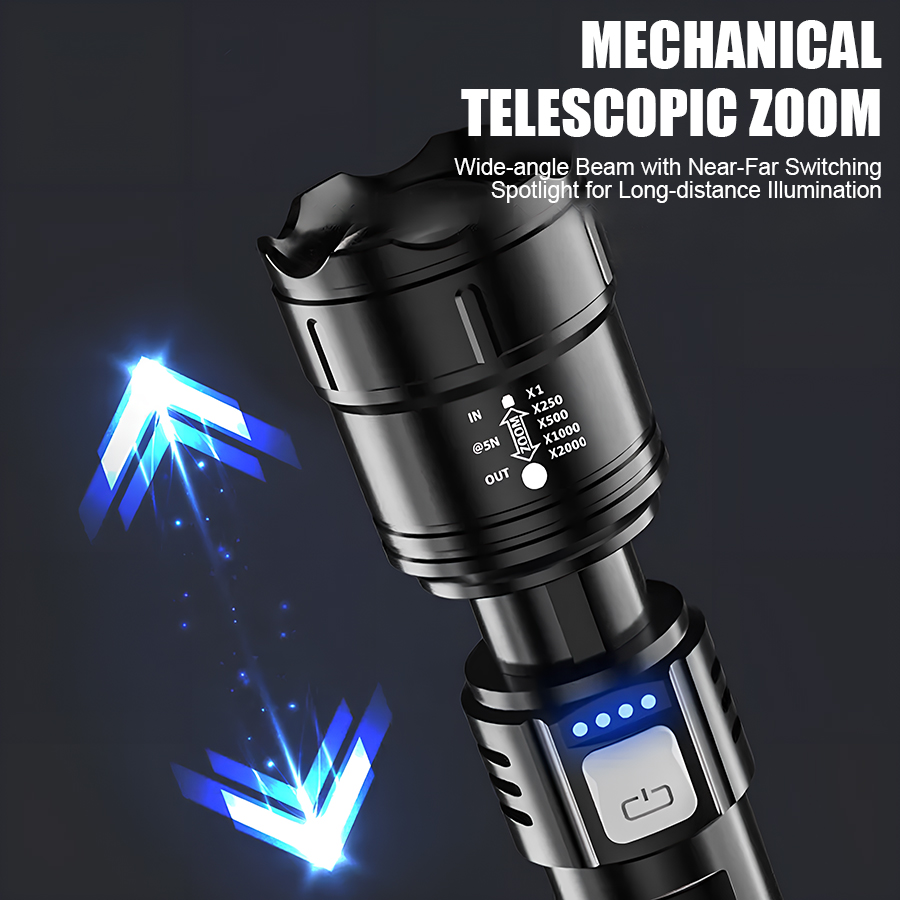 Hochleistungs-P50-LED-Taschenl – Outdoor Lighting Setup Bewertung und Preis