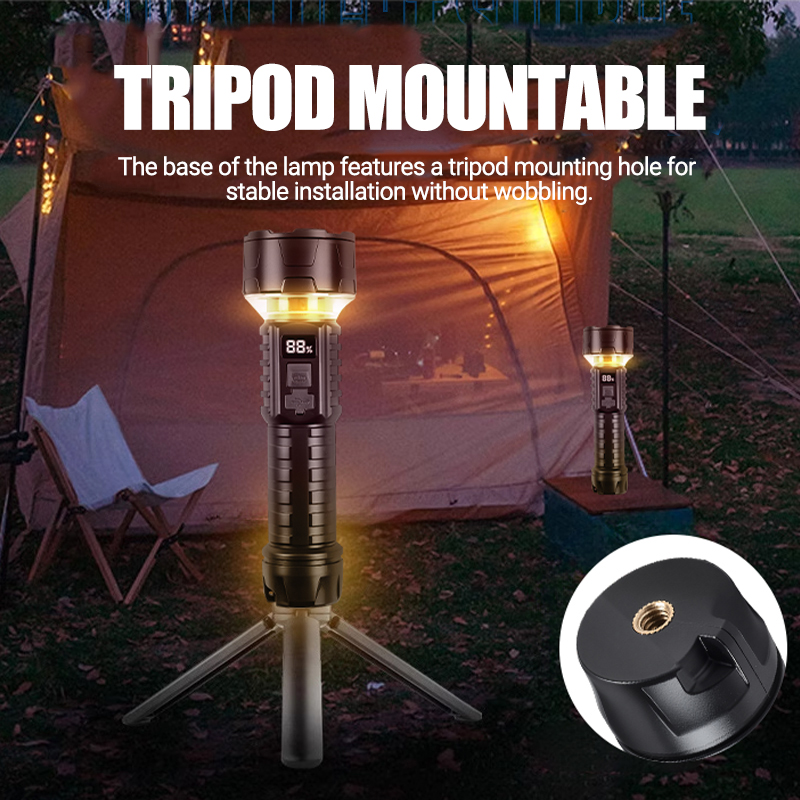 COB LED Taschenlampe Wiederauf – Outdoor Lighting Setup Bewertung und Preis
