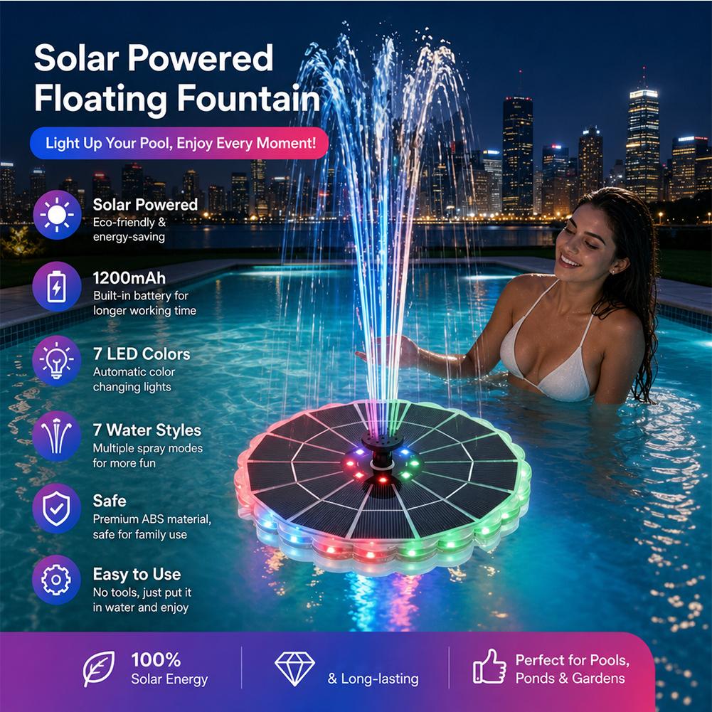 3,5W Solar-Springbrunnenpumpen – Outdoor Lighting Ground Bewertung und Preis