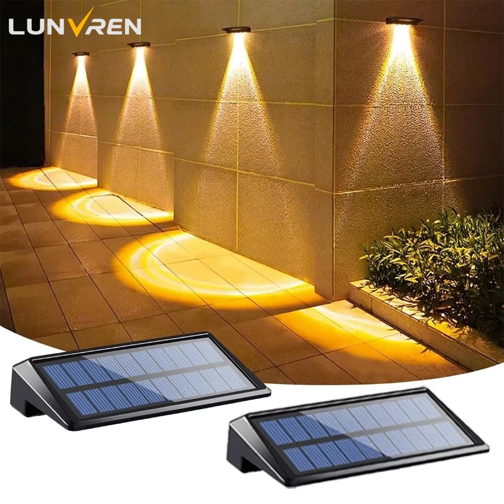 2er-Pack Solar-Wandleuchten, 4 – Outdoor Lighting Beacon Bewertung und Preis