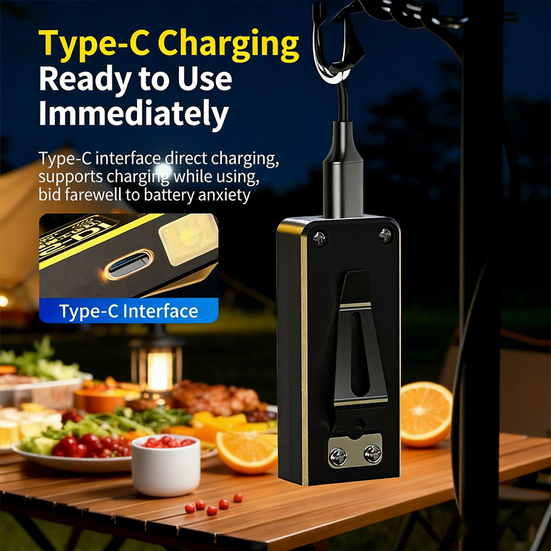 LED COB Mini-Taschenlampe USB  – Outdoor Lighting Types Bewertung und Preis