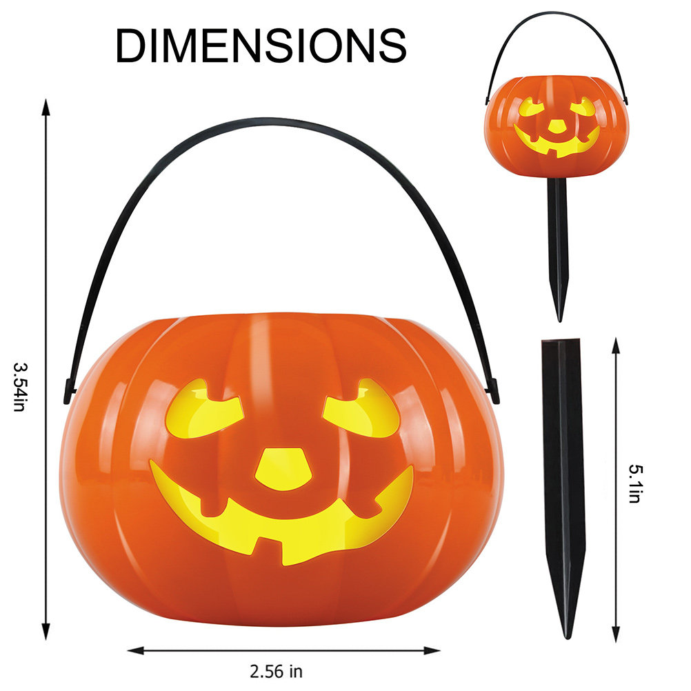 Halloween-Kürbis-Solar-Gartenl – Outdoor Lighting Ground Bewertung und Preis