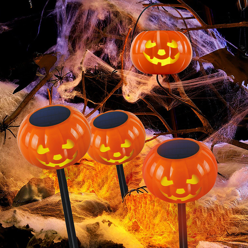 Halloween-Kürbis-Solar-Gartenl – Outdoor Lighting Ground Bewertung und Preis