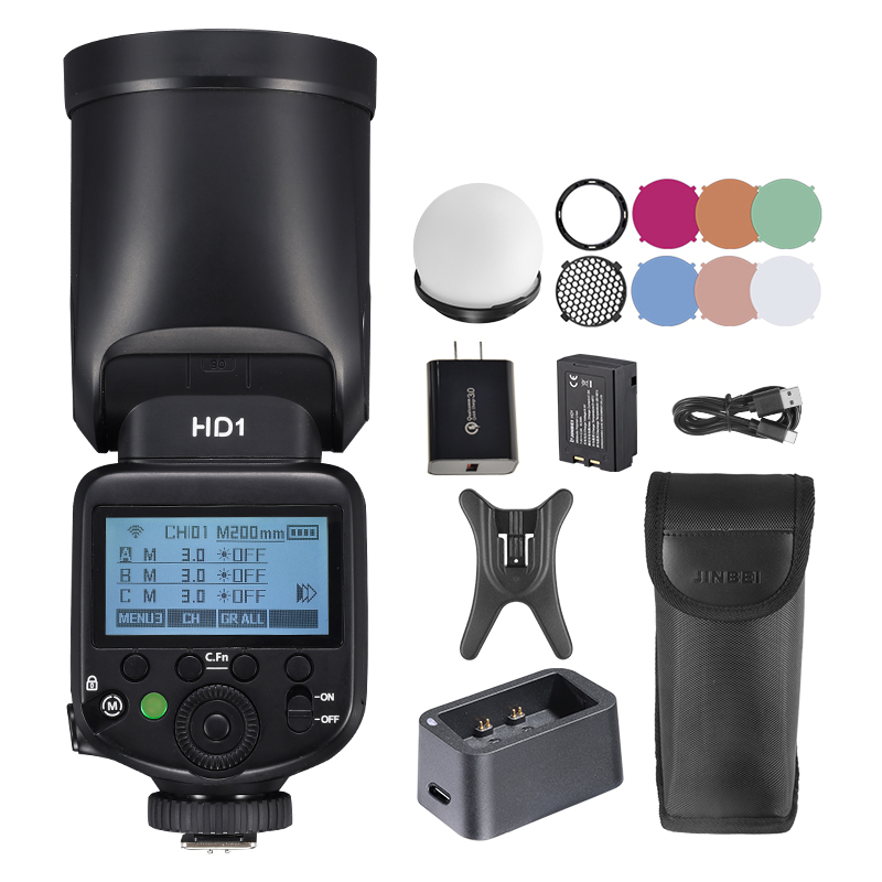 JINBEI HD-1 Kamera-Blitzlicht  – Outdoor Lighting Kit Photography Bewertung und Preis