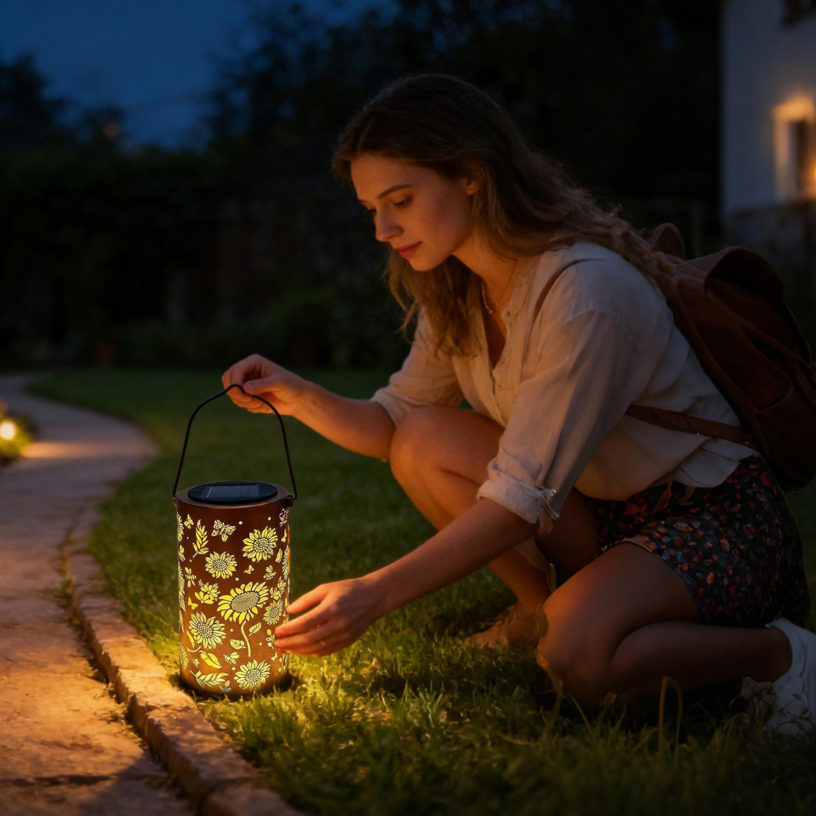 Solar-Laterne für den Außenber – Outdoor Lighting Front Yard Bewertung und Preis