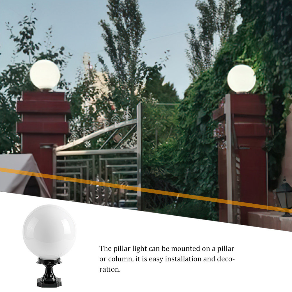 Leuchte für Außenbereich, Pfos – Outdoor Yard Lighting Fixtures Bewertung und Preis