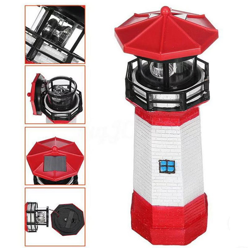 Leuchtturm-förmige Solar-LED-L – Outdoor Lighting Beacon Bewertung und Preis
