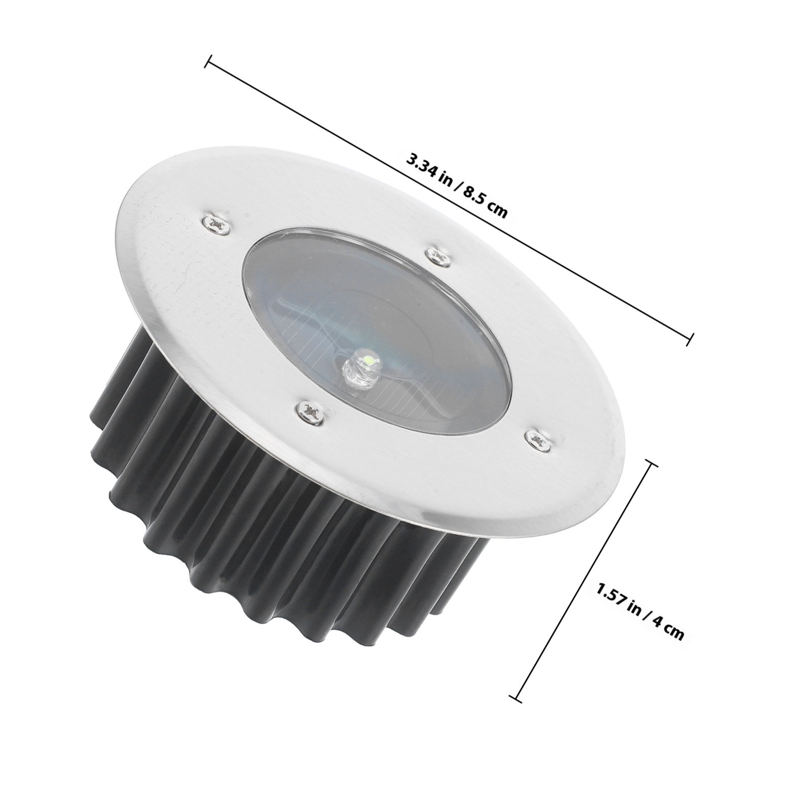 4 Stück Solar-Gartenleuchten f – Outdoor Lighting Front Yard Bewertung und Preis