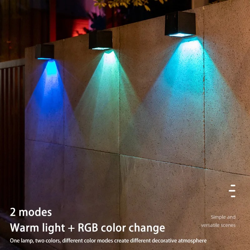 LED-Solar-Wandleuchte für den  – Outdoor Yard Lighting Fixtures Bewertung und Preis