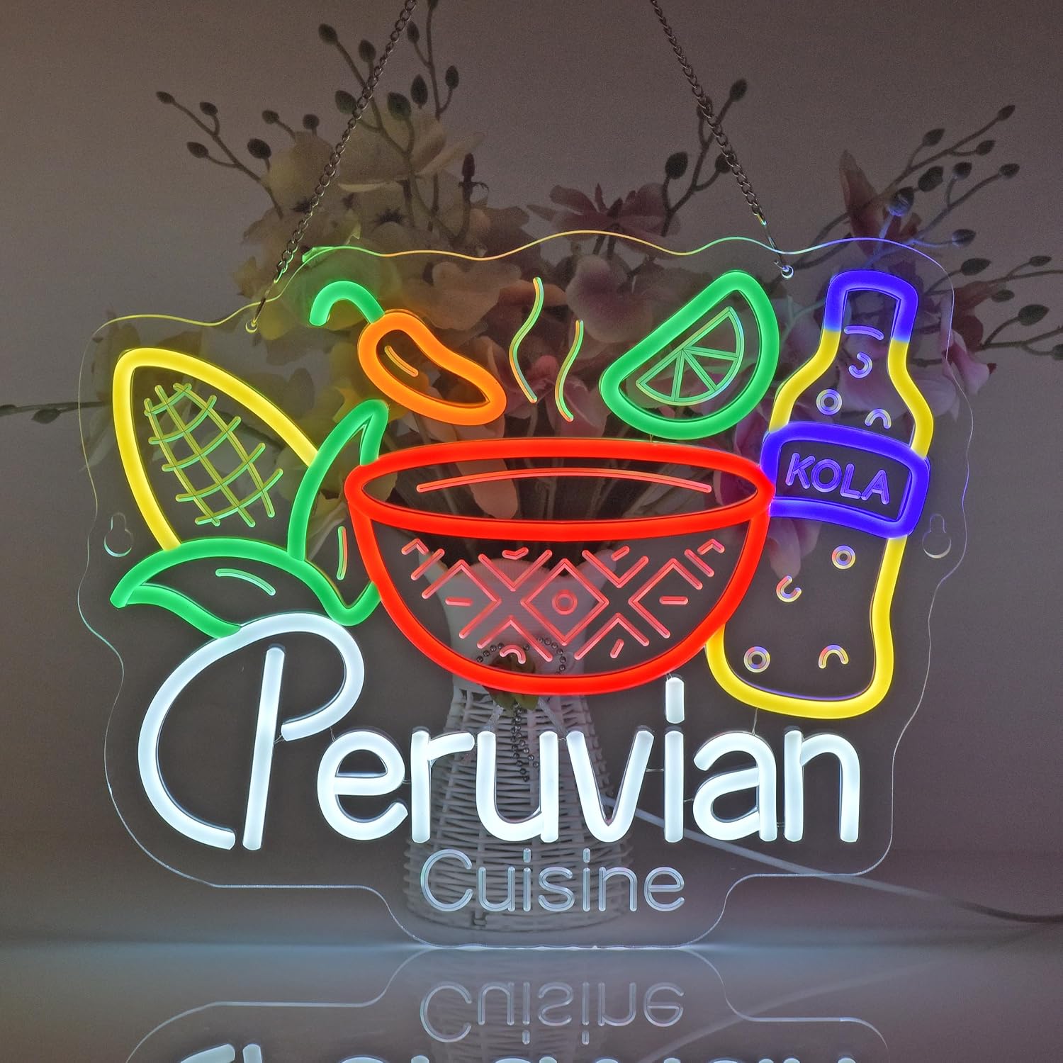 Peruanische Küche LED-Neonschi – Outdoor Lighting Restaurant Bewertung und Preis