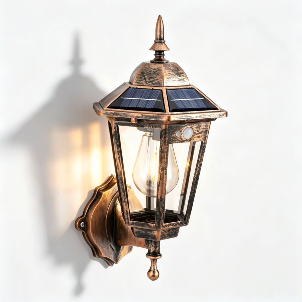 Wasserdichte Solar-Wandleuchte – Outdoor Yard Lighting Fixtures Bewertung und Preis