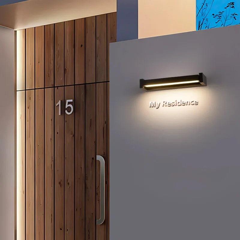 Minimalistische Outdoor-Wandle – Outdoor Lighting Front Yard Bewertung und Preis