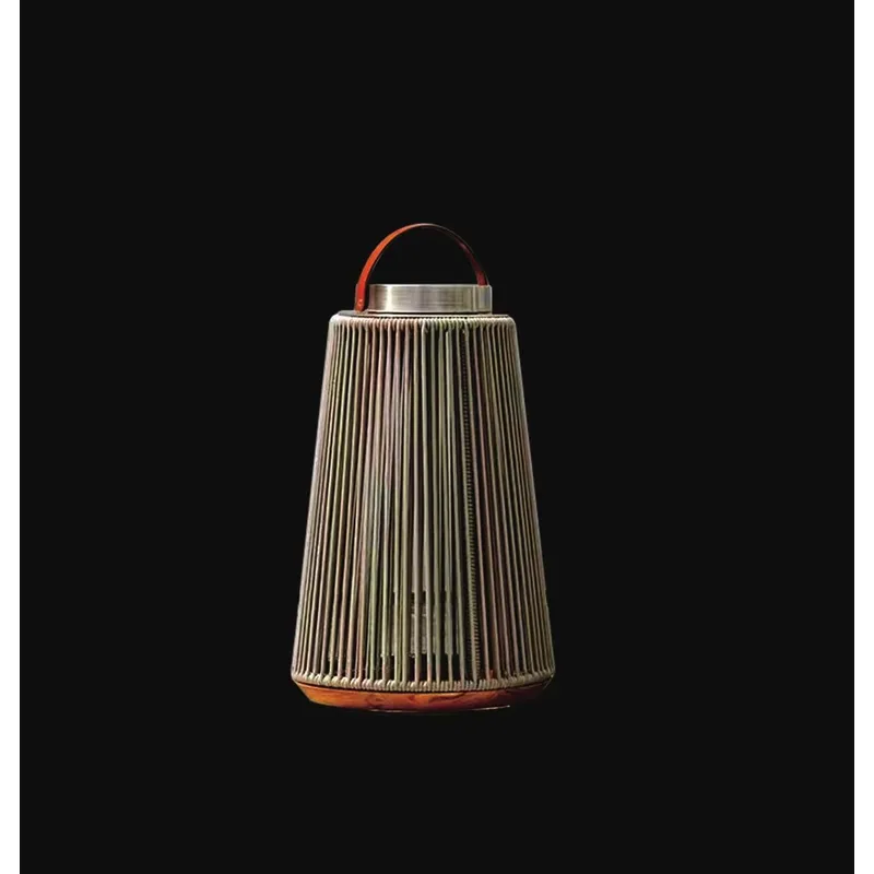 Tragbare Solar-Rattanleuchte i – Outdoor Yard Lighting Fixtures Bewertung und Preis