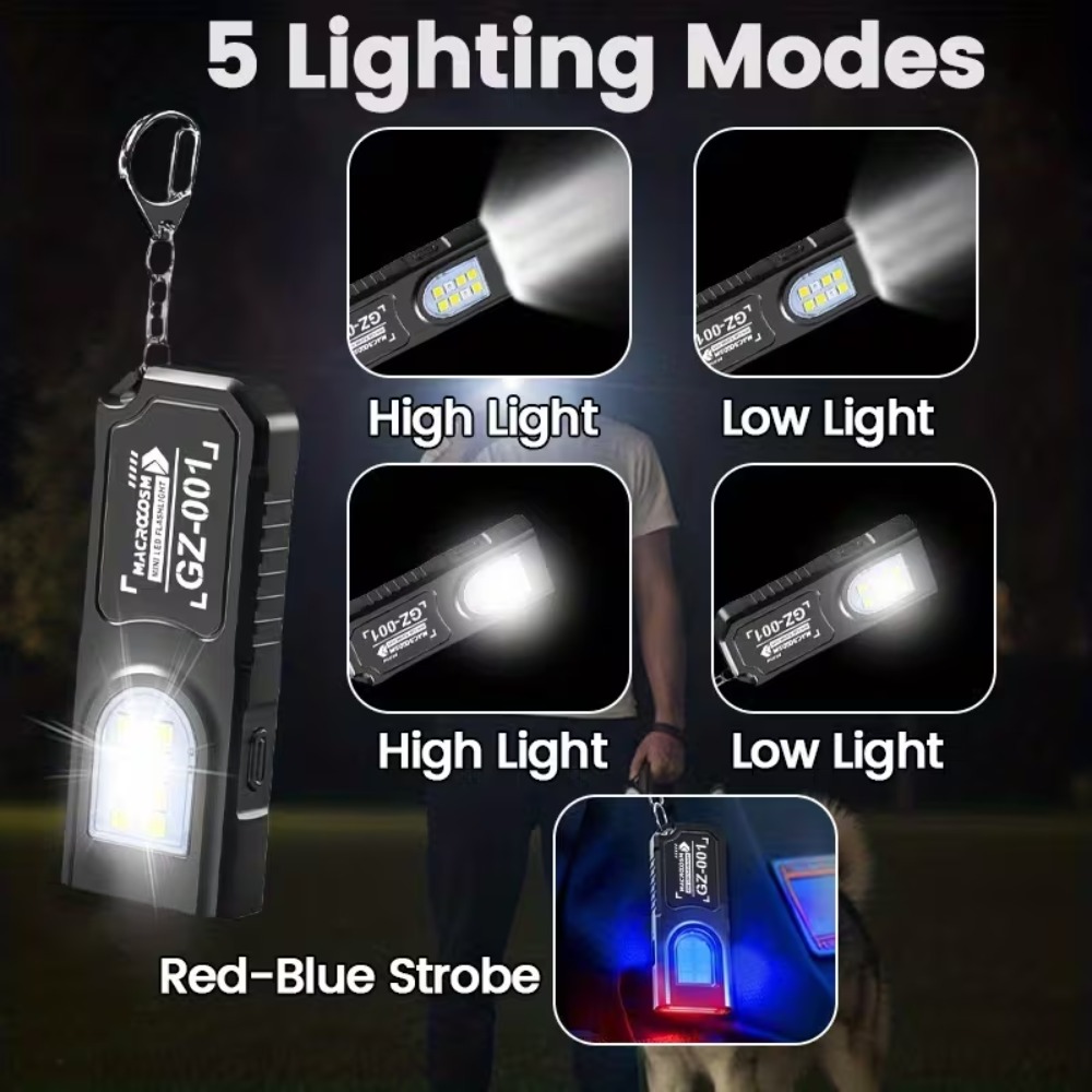 Mini COB LED Schlüsselanhänger – Outdoor Lighting Setup Bewertung und Preis